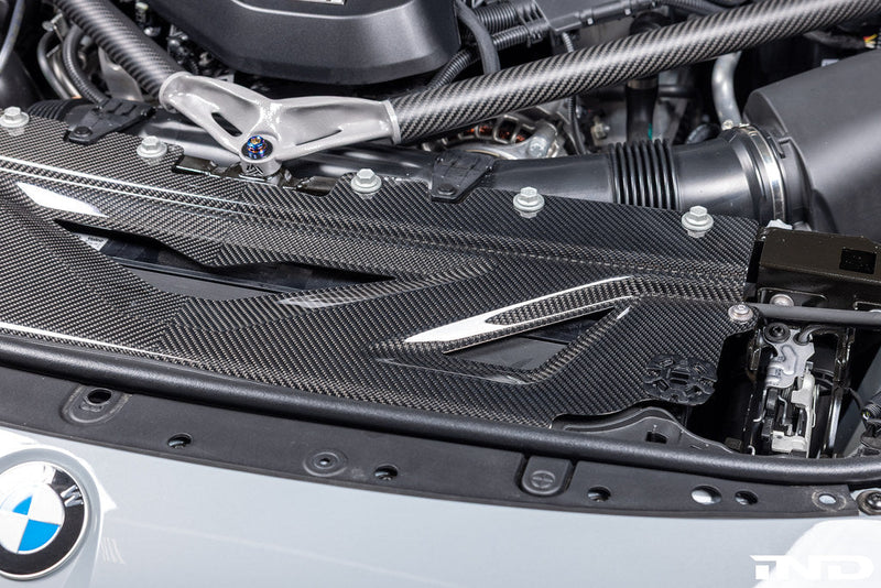 Load image into Gallery viewer, Karbonius G8X M2 / M3 / M4 CSL Carbon Cooling Shroud Cover
