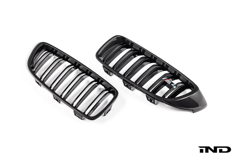 Load image into Gallery viewer, Karbonius F8X M3 / M4 Carbon Fiber Front Grille Set
