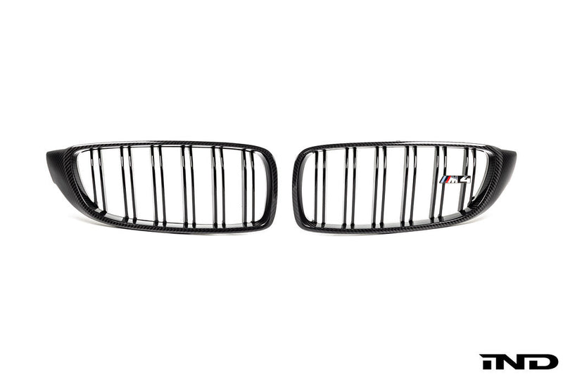 Load image into Gallery viewer, Karbonius F8X M3 / M4 Carbon Fiber Front Grille Set
