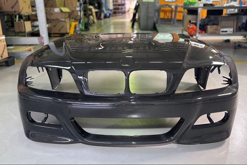 Load image into Gallery viewer, Karbonius E46 M3 Carbon Front Bumper Cover
