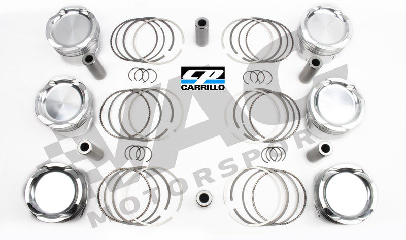 Load image into Gallery viewer, VAC Motorsports XTREME Turbo Forged BMW S58 Piston Set for BMW S58
