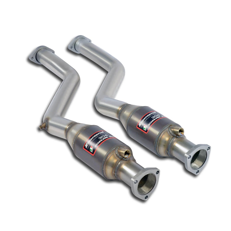 Load image into Gallery viewer, Supersprint BMW E46 S54 Section 1 Metallic Catalytic Converters
