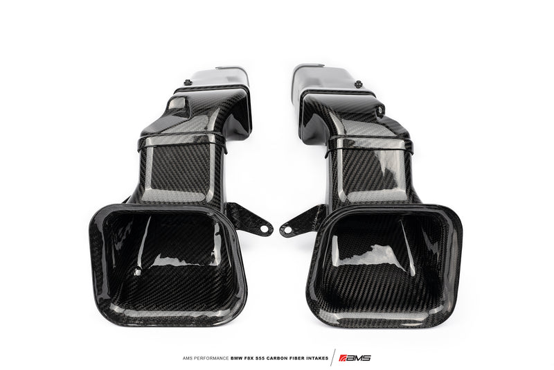 Load image into Gallery viewer, AMS PERFORMANCE F8X M3/M4 S55 CARBON INTAKES
