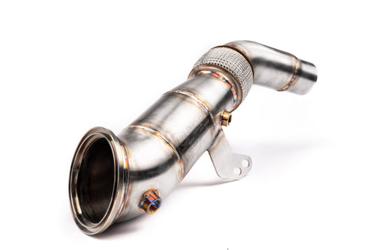AMS Performance Toyota GR Supra Street Downpipe w/ GESI Catalytic Converter