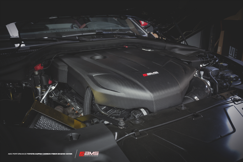 Load image into Gallery viewer, AMS Performance Toyota GR Supra Carbon Fiber Engine Cover

