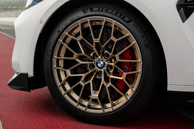 Load image into Gallery viewer, BMW G8X CS / CSL Style 827M Gold 20x10.5" Square Wheel Set
