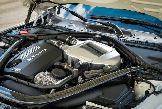 S55 Top-Mount Performance Charge Cooler by EP3 Motorsports
