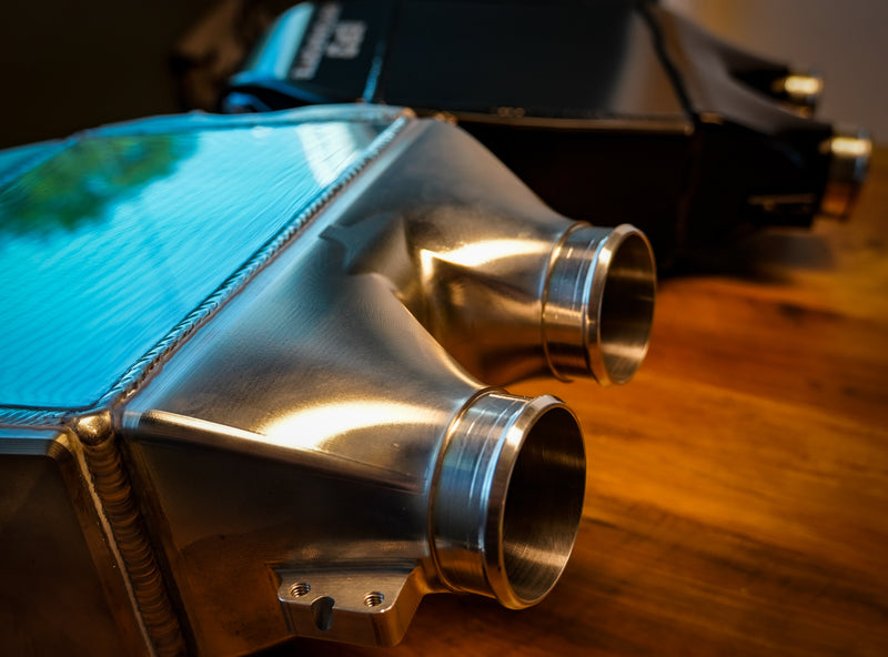 Load image into Gallery viewer, S55 Top-Mount Performance Charge Cooler by EP3 Motorsports
