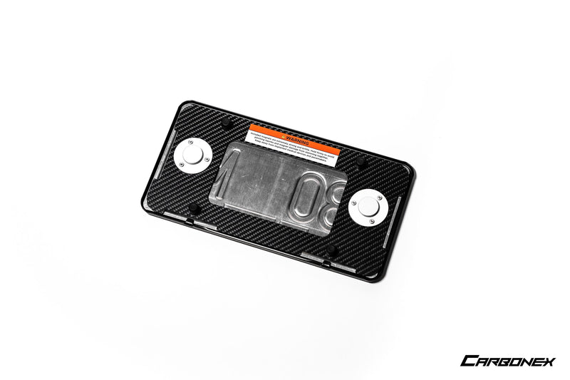 Load image into Gallery viewer, Carbonex BMW Magnetic Rear License Plate Mount
