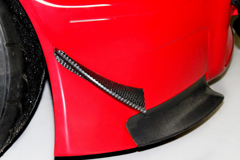 Load image into Gallery viewer, Karbonius E46 M3 Carbon Front Bumper Canard Set
