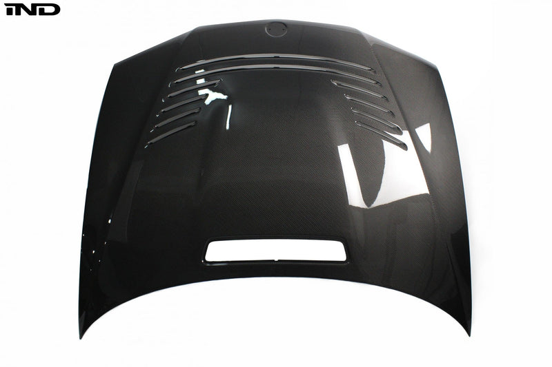 Load image into Gallery viewer, Karbonius E46 M3 Carbon Vented Hood
