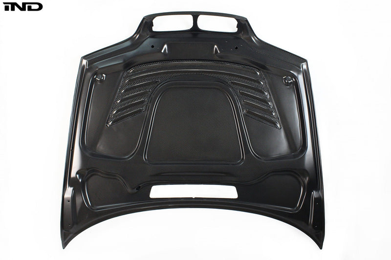Load image into Gallery viewer, Karbonius E46 M3 Carbon Vented Hood
