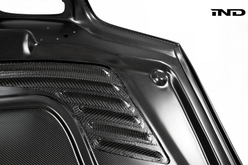 Load image into Gallery viewer, Karbonius E46 M3 Carbon Vented Hood
