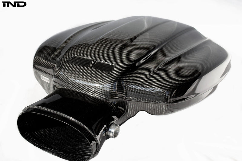 Load image into Gallery viewer, Karbonius E9X M3 (S65) Carbon Inlet Plenum - Race
