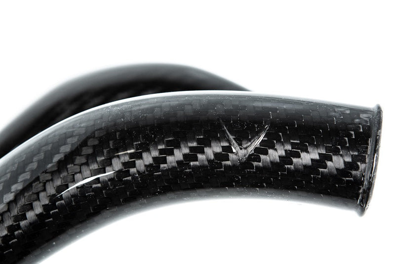 Load image into Gallery viewer, Eventuri BMW F8X M2C M3 M4 S55 Black Carbon Charge Pipe Set - Gloss
