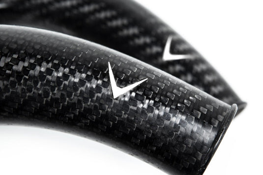 Eventuri BMW F8X M2C M3 M4 S55 Black Carbon Charge Pipe Set - Matte