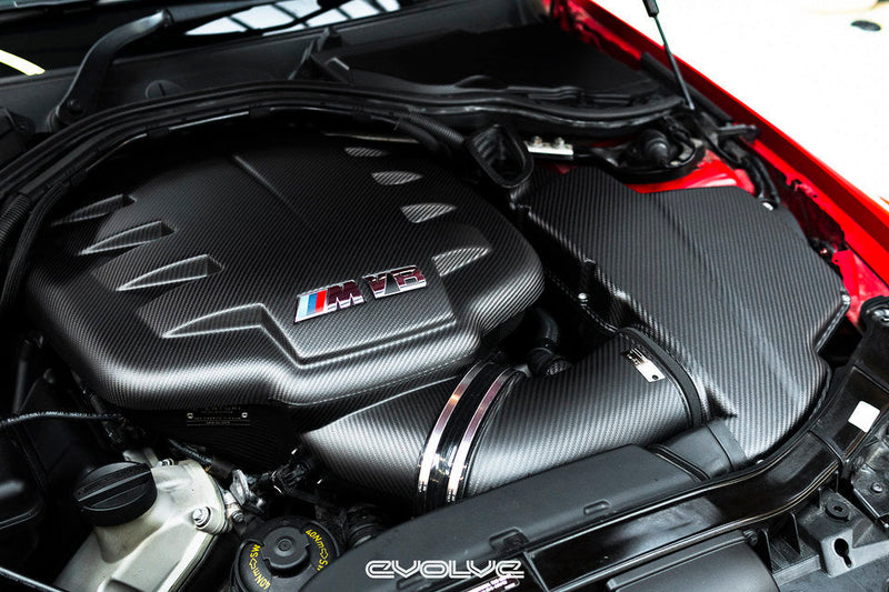 Load image into Gallery viewer, Eventuri BMW E9X M3 (S65) Black Carbon Inlet Plenum - Matte
