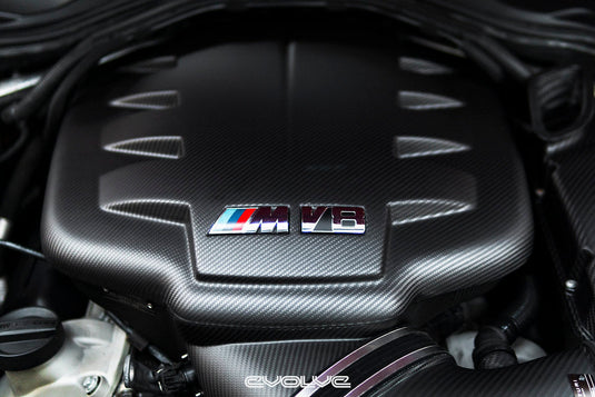 Eventuri BMW E9X M3 (S65) Black Carbon Inlet Plenum - Matte