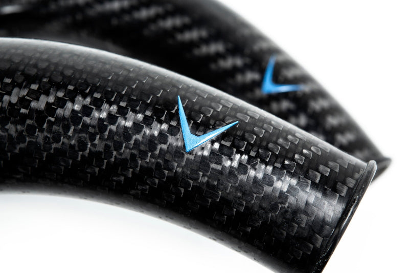 Load image into Gallery viewer, Eventuri BMW F8X M2C M3 M4 S55 Black Carbon Charge Pipe Set - Matte

