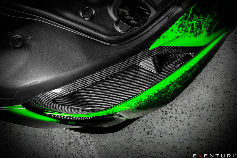 Load image into Gallery viewer, Eventuri Toyota A90 Supra Black Carbon Headlamp Race Duct

