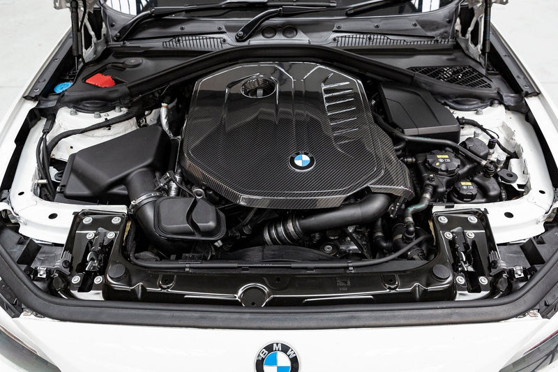 Load image into Gallery viewer, Eventuri BMW B58 Black Carbon Engine Cover
