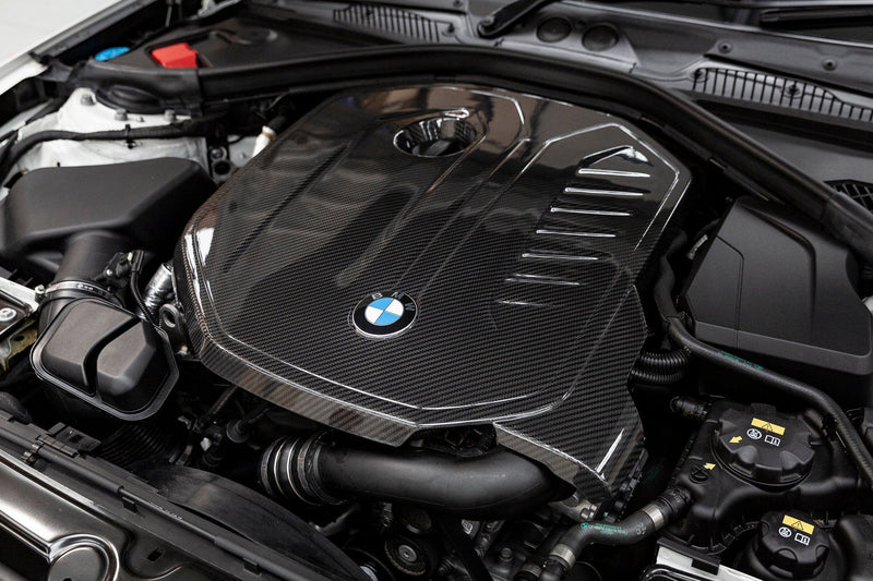 Load image into Gallery viewer, Eventuri BMW B58 Black Carbon Engine Cover
