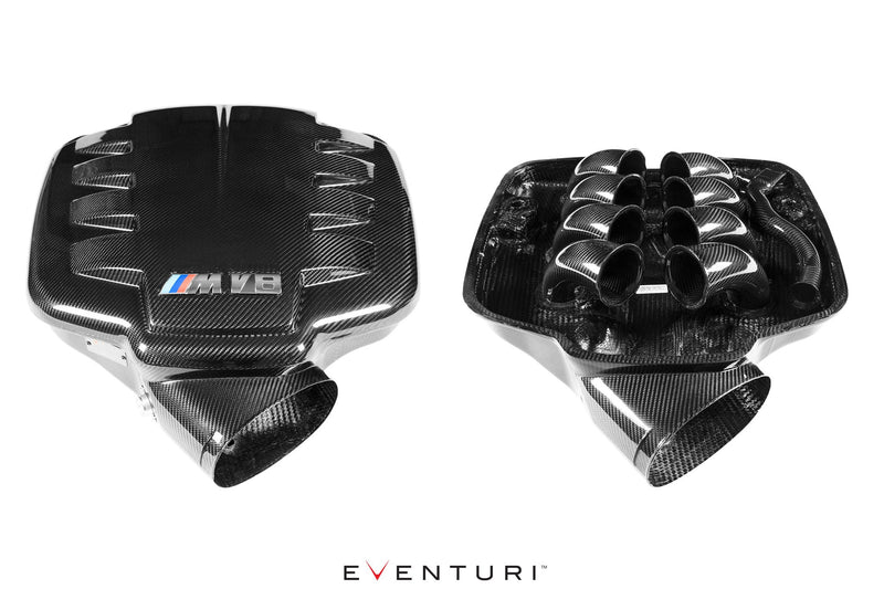 Load image into Gallery viewer, Eventuri BMW E9X M3 (S65) Black Carbon Inlet Plenum - Gloss
