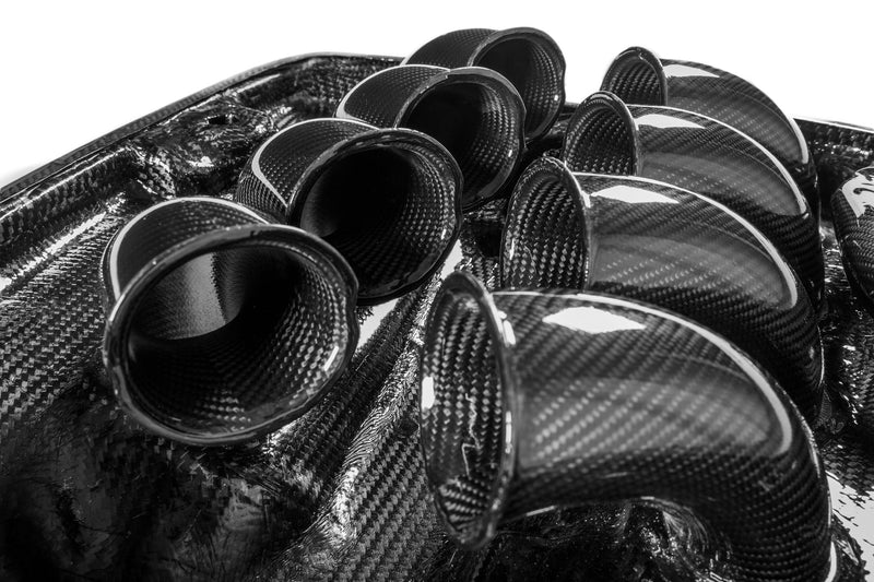 Load image into Gallery viewer, Eventuri BMW E9X M3 (S65) Black Carbon Inlet Plenum - Gloss
