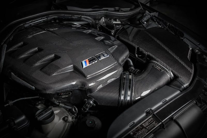 Load image into Gallery viewer, Eventuri BMW E9X M3 (S65) Black Carbon Inlet Plenum - Gloss
