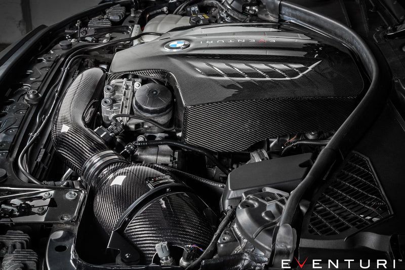 Load image into Gallery viewer, Eventuri BMW F-Chassis N55 Black Carbon Intake System - V2
