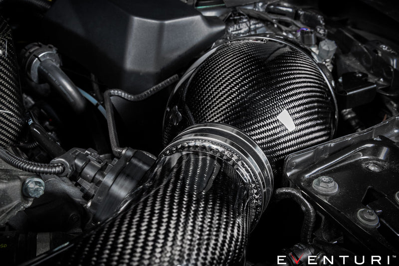 Load image into Gallery viewer, Eventuri BMW F-Chassis N55 Black Carbon Intake System - V2
