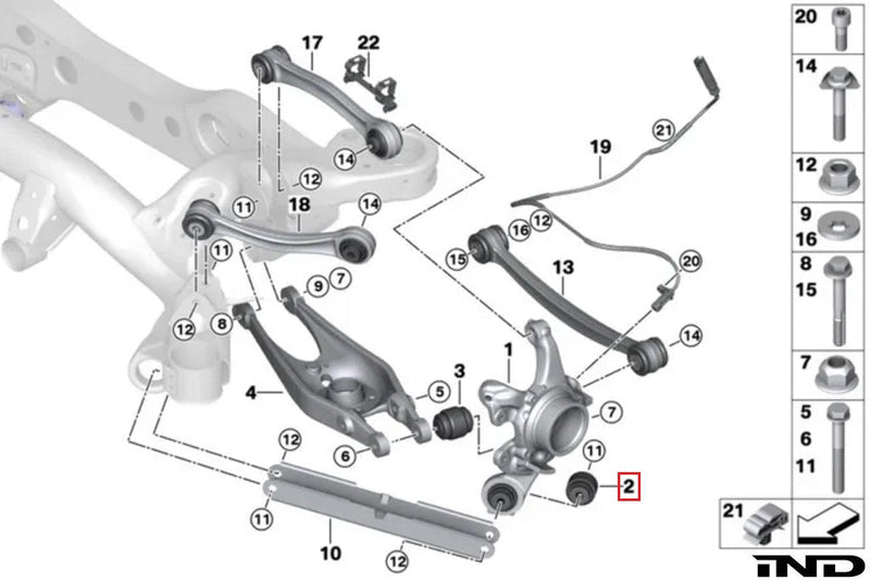 Load image into Gallery viewer, Fall-Line Motorsports E9X M3 / E82 1M Lower Tension Arm Bearing - Outer
