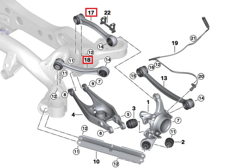 Load image into Gallery viewer, Fall-Line Motorsports E9X M3 / E82 1M Rear Upper Control Arm Set
