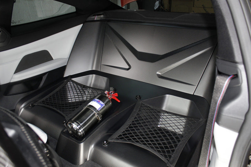 Load image into Gallery viewer, Karbonius G82 M4 CSL Carbon Rear Seat Delete Closeout Kit
