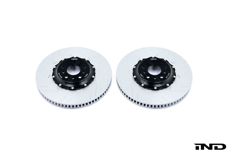 Load image into Gallery viewer, MMX Performance G8X M2 / M3 / M4 2-Piece Floating Rotor Set - Front 380x36mm
