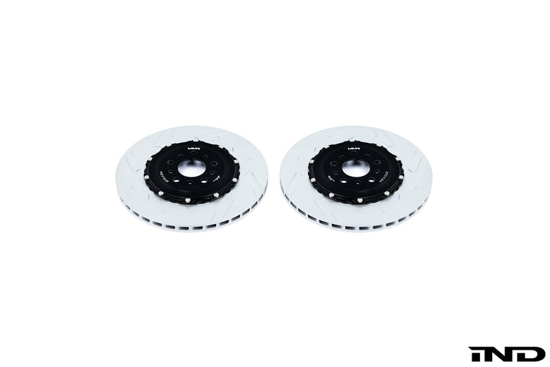 Load image into Gallery viewer, MMX Performance G8X M2 / M3 / M4 2-Piece Floating Rotor Set - Rear 370x24mm
