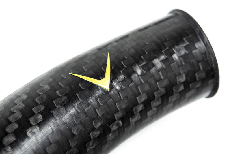 Load image into Gallery viewer, Eventuri BMW F8X M2C M3 M4 S55 Black Carbon Charge Pipe Set - Matte
