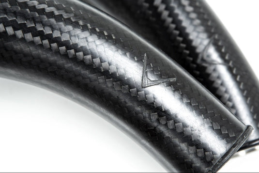 Eventuri BMW F8X M2C M3 M4 S55 Black Carbon Charge Pipe Set - Matte