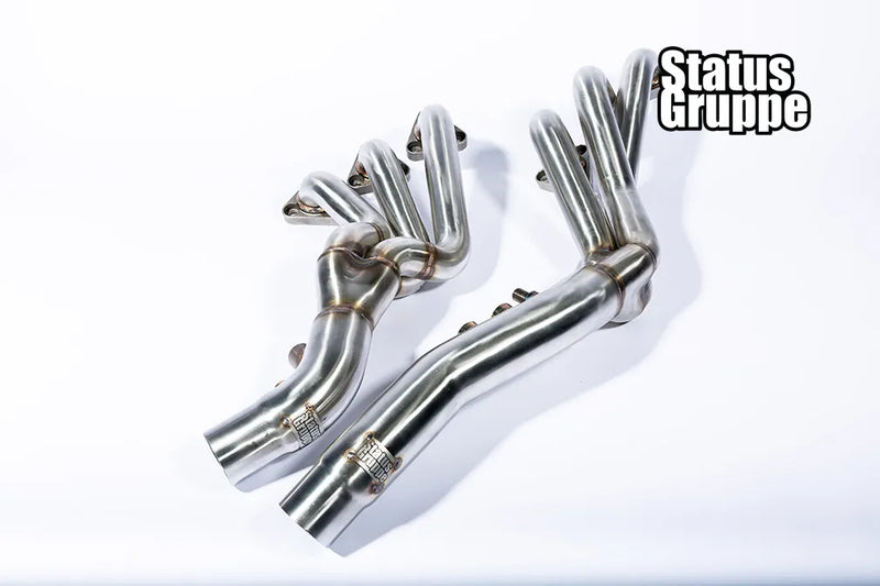 Load image into Gallery viewer, Status Gruppe BMW S54 Stainless Steel Headers

