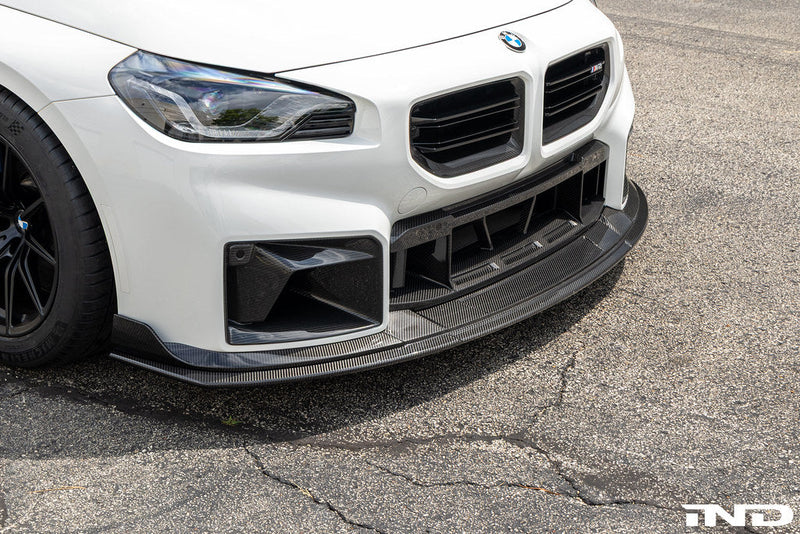 Load image into Gallery viewer, TREVORA G87 M2 TR87 Track Pre-Preg Carbon Fibre Front Splitter
