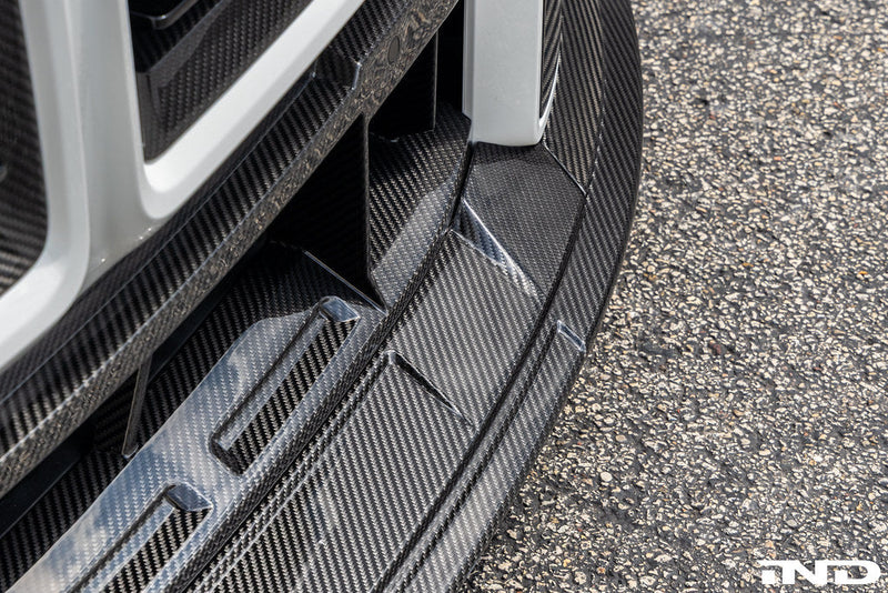 Load image into Gallery viewer, TREVORA G87 M2 TR87 Track Pre-Preg Carbon Fibre Front Splitter
