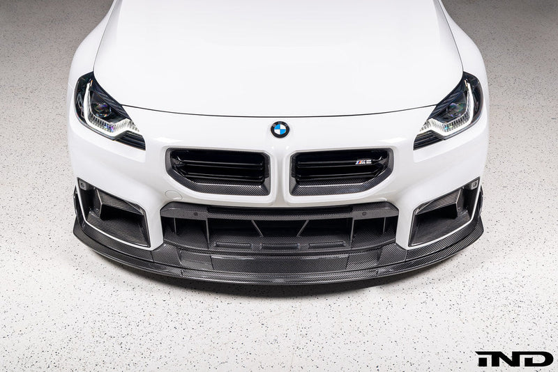 Load image into Gallery viewer, TREVORA G87 M2 TR87 Track Pre-Preg Carbon Fibre Front Splitter
