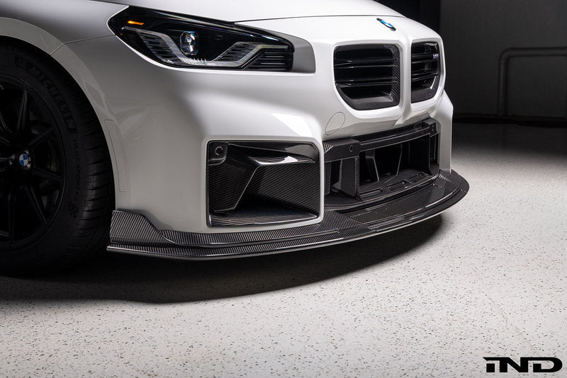 Load image into Gallery viewer, TREVORA G87 M2 TR87 Track Pre-Preg Carbon Fibre Front Splitter
