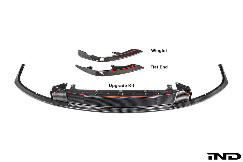 Load image into Gallery viewer, TREVORA G87 M2 TR87 Track Pre-Preg Carbon Fibre Front Splitter
