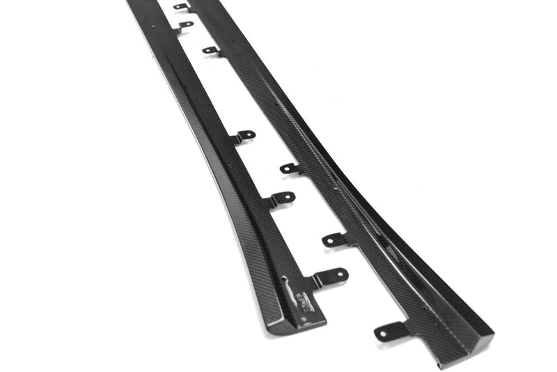 Load image into Gallery viewer, TREVORA G87 M2 Carbon Flat Side Skirt Set
