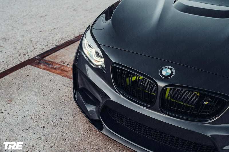 Load image into Gallery viewer, TREVORA BMW F87 M2 OG Pre-Preg Carbon Front Splitter
