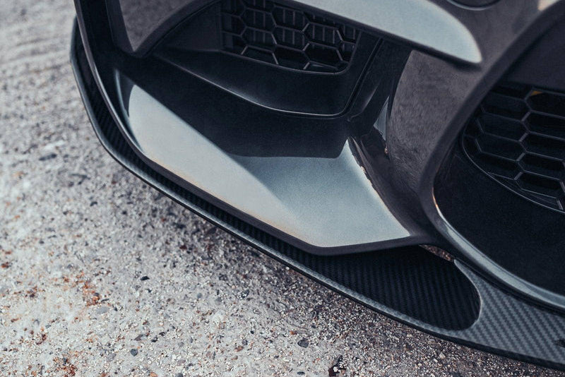 Load image into Gallery viewer, TREVORA BMW F87 M2 OG Pre-Preg Carbon Front Splitter
