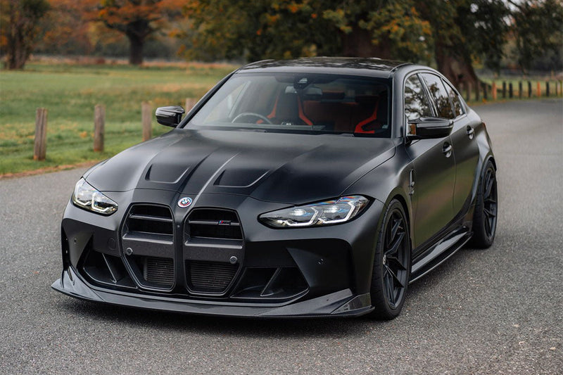 Load image into Gallery viewer, TREVORA G80 M3 Pre-Preg Carbon Fiber PR-1 Side Skirts
