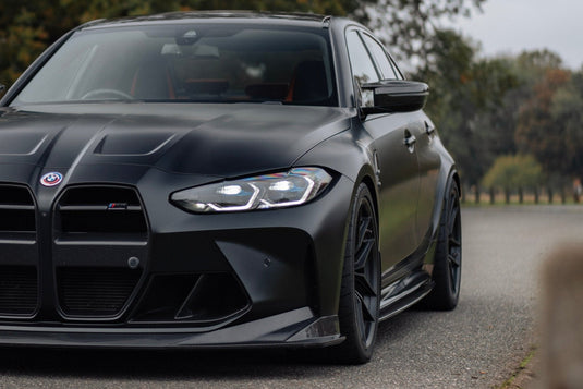 TREVORA G80 M3 Pre-Preg Carbon Fiber PR-1 Side Skirts