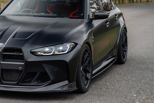 TREVORA G80 M3 Pre-Preg Carbon Fiber PR-1 Side Skirts